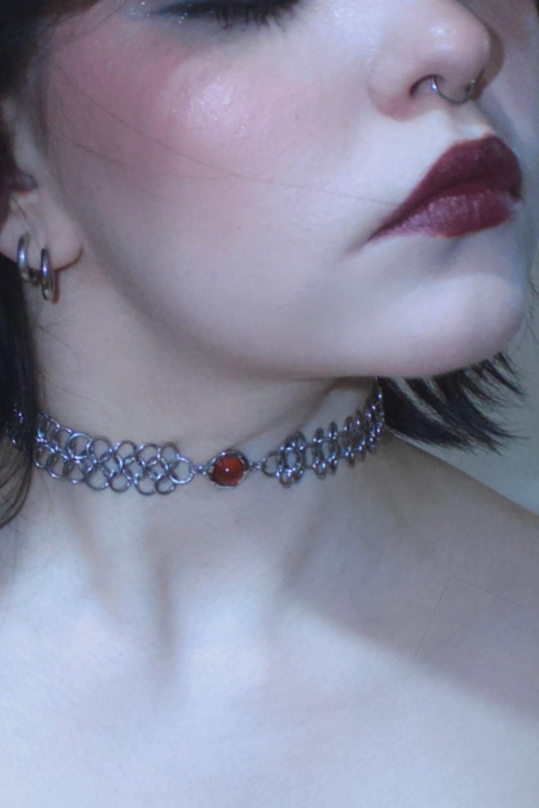 Чокеры из кольчуги. Украшения из кольчуги в Москве Соня Спросонья