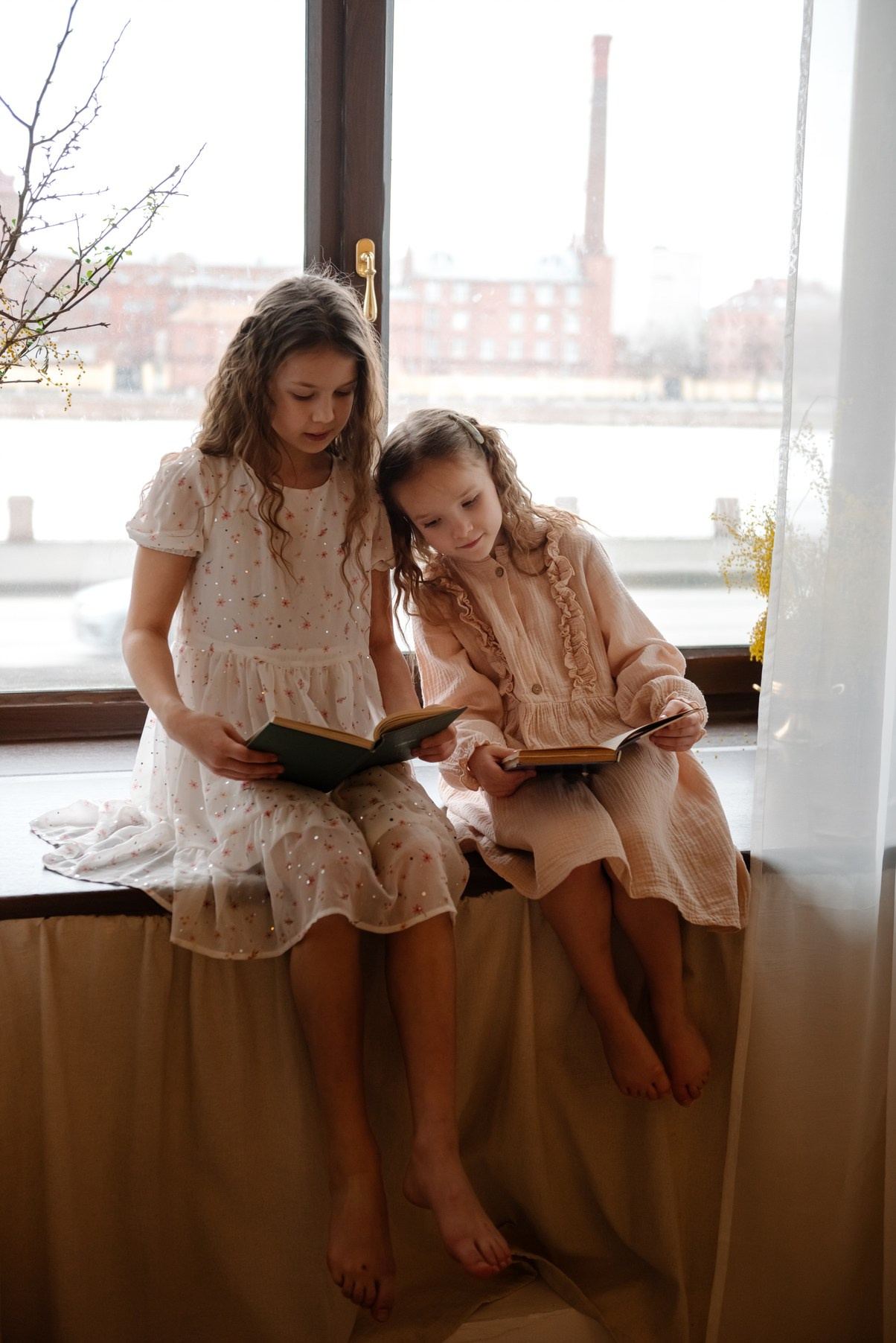 Семейная. Анастасия с дочками. Свадебный и сеейный фотограф в Санкт-Петербурге Елена Худякова