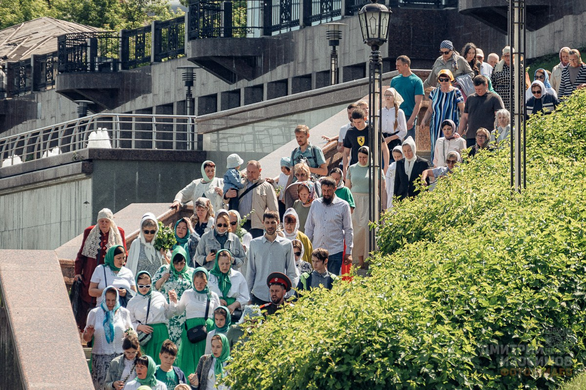 Крестный ход на Троицу