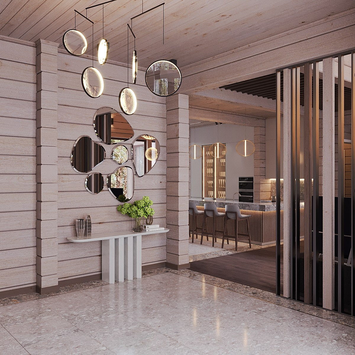 Дизайн дома из бруса. Дизайн интерьера деревянных домов