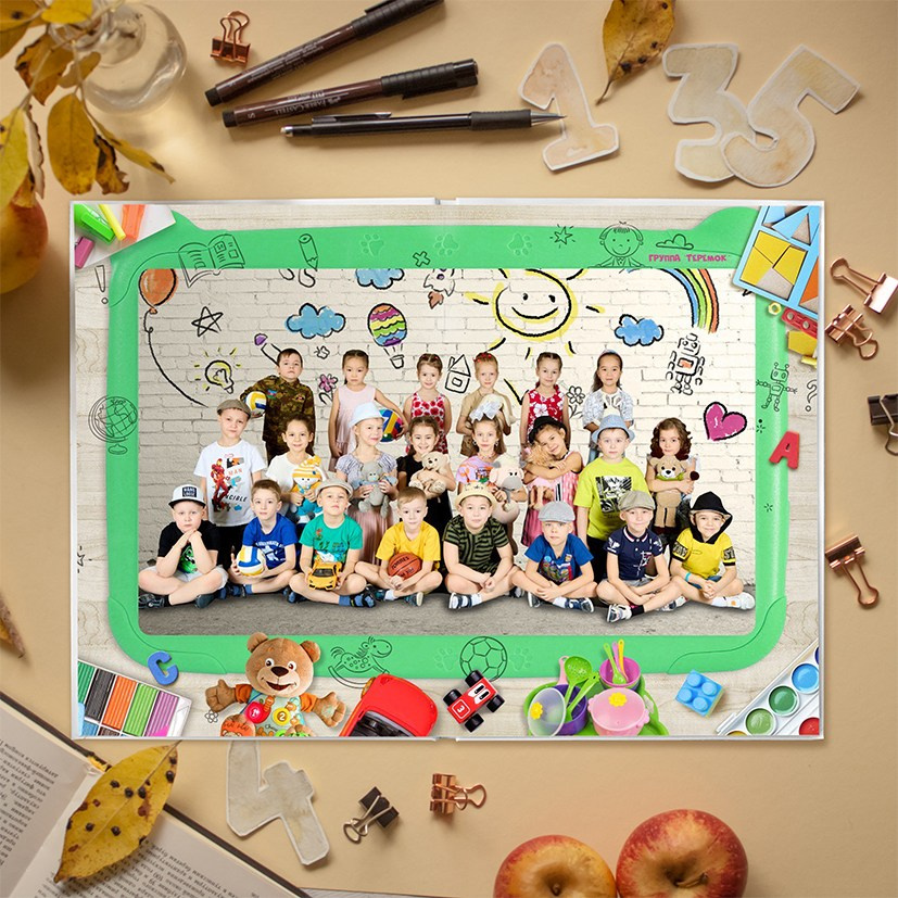 Выпускная книга «Наш выпуск». Выпускные альбомы для детских садов и школ в Норильске