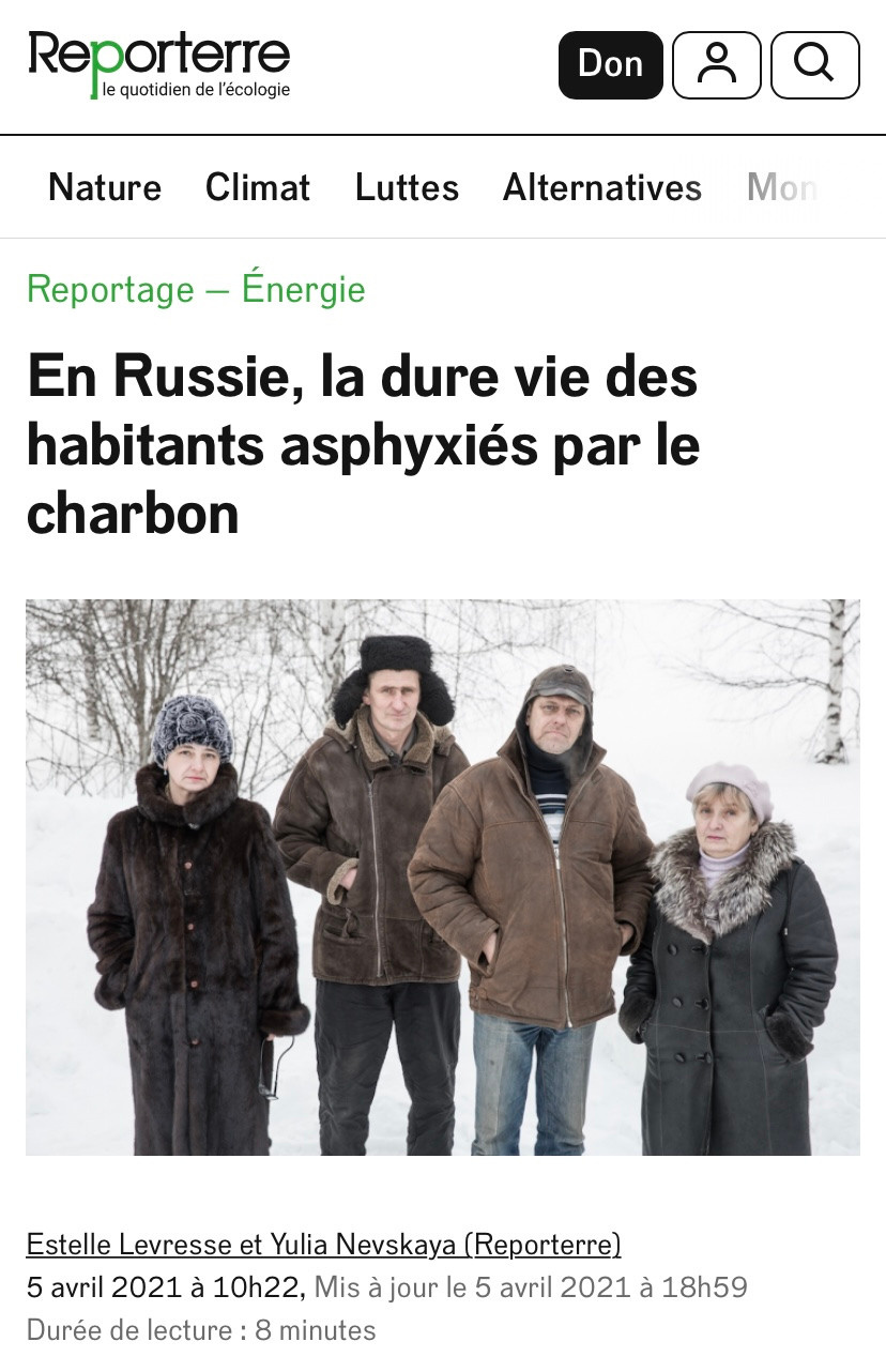 Publications. Yulia Nevskaya, documentary photographer and photojournalist