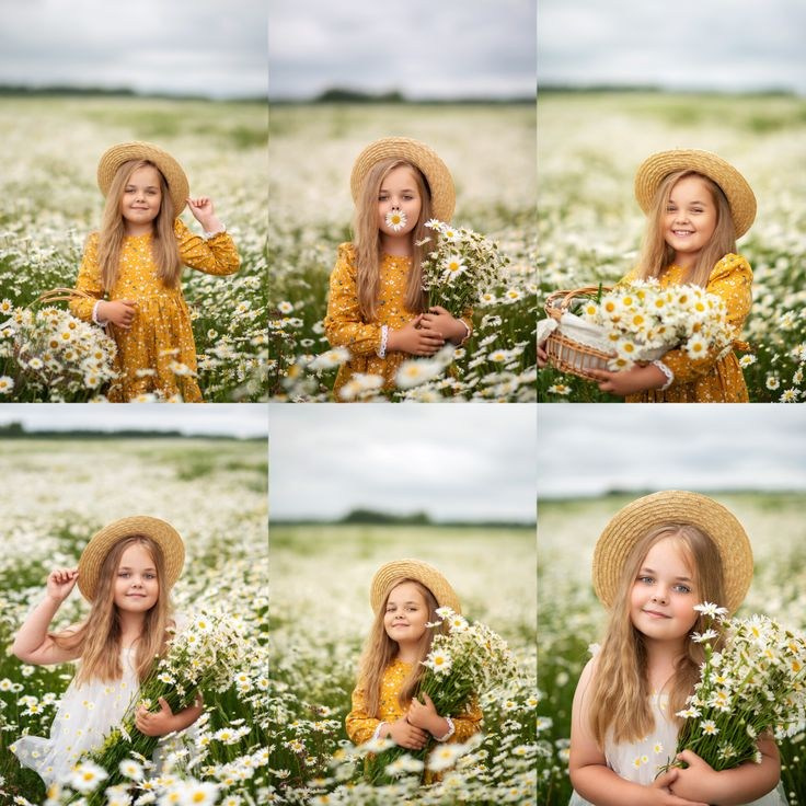Рекомендации по образам на фотосессию с ромашками. Фотограф в Санкт-Петербурге, Анна Скворцова