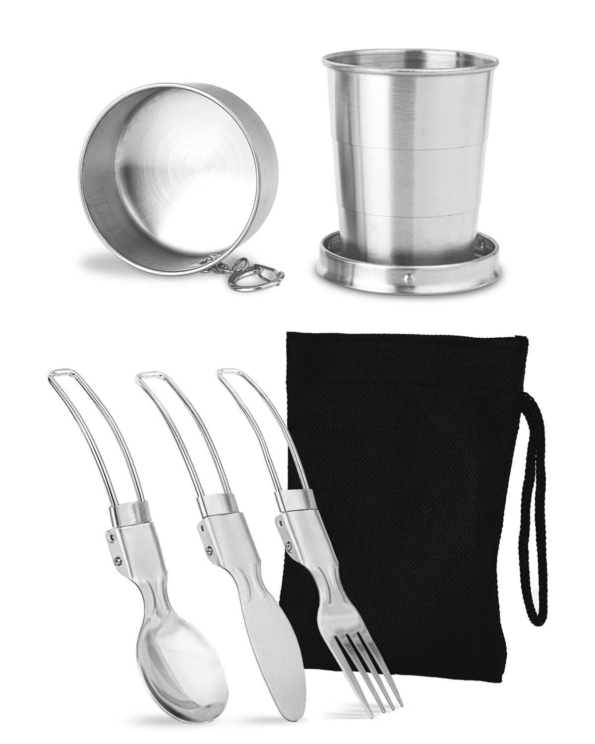 фото набор туриста из нержавеющей стали