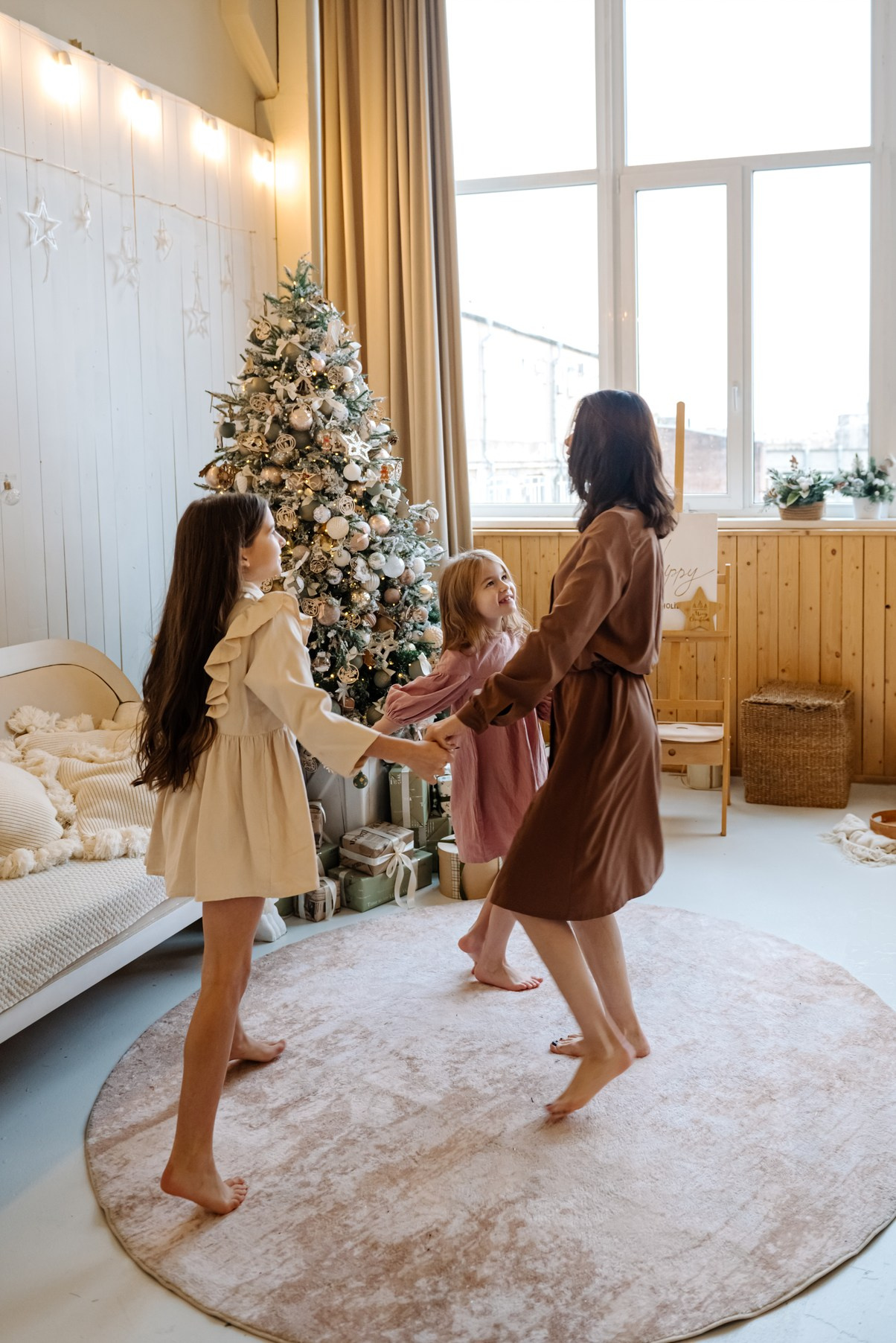 Семейная. Евгения с дочками. Свадебный и сеейный фотограф в Санкт-Петербурге Елена Худякова