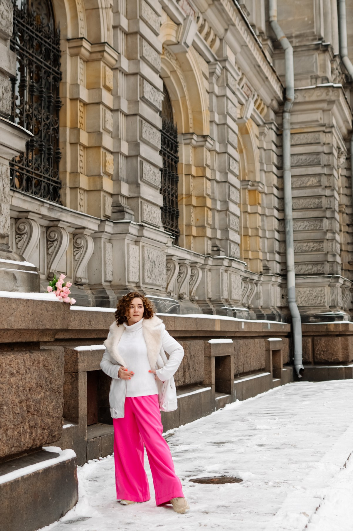 Юля с тюльпанами. Свадебный и сеейный фотограф в Санкт-Петербурге Елена Худякова