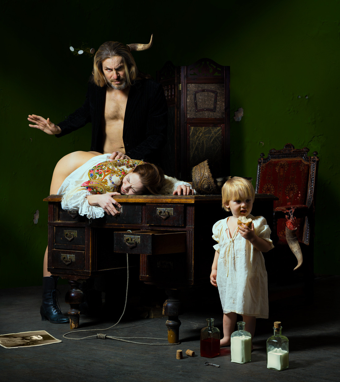 Green. Art by Max Sauco