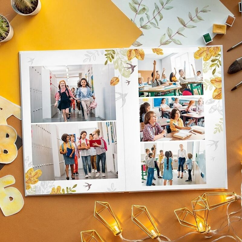 Выпускной альбом&nbsp;для детского сада на 4 разворота, ТРЮМО. Выпускные альбомы в Липецке Медведева Лариса medlori book 