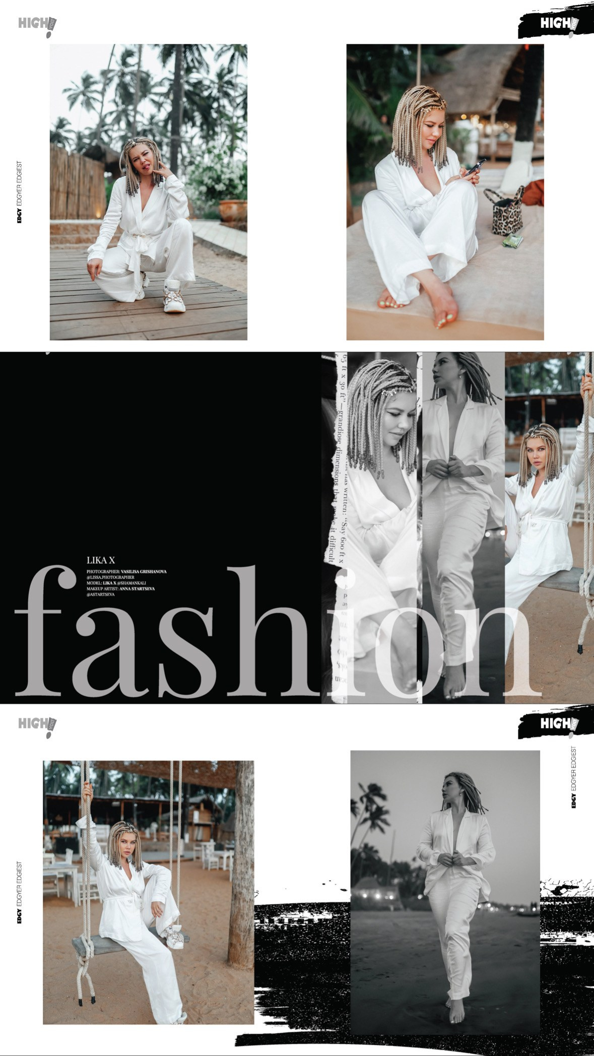 Печать в журналах. Анна Старцева визажист-стилист в Санкт-Петербурге