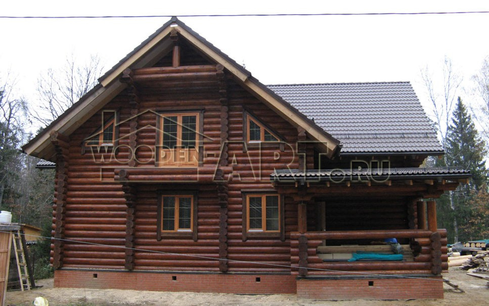 «Щелково» 327 кв. м. Проекты деревянных домов