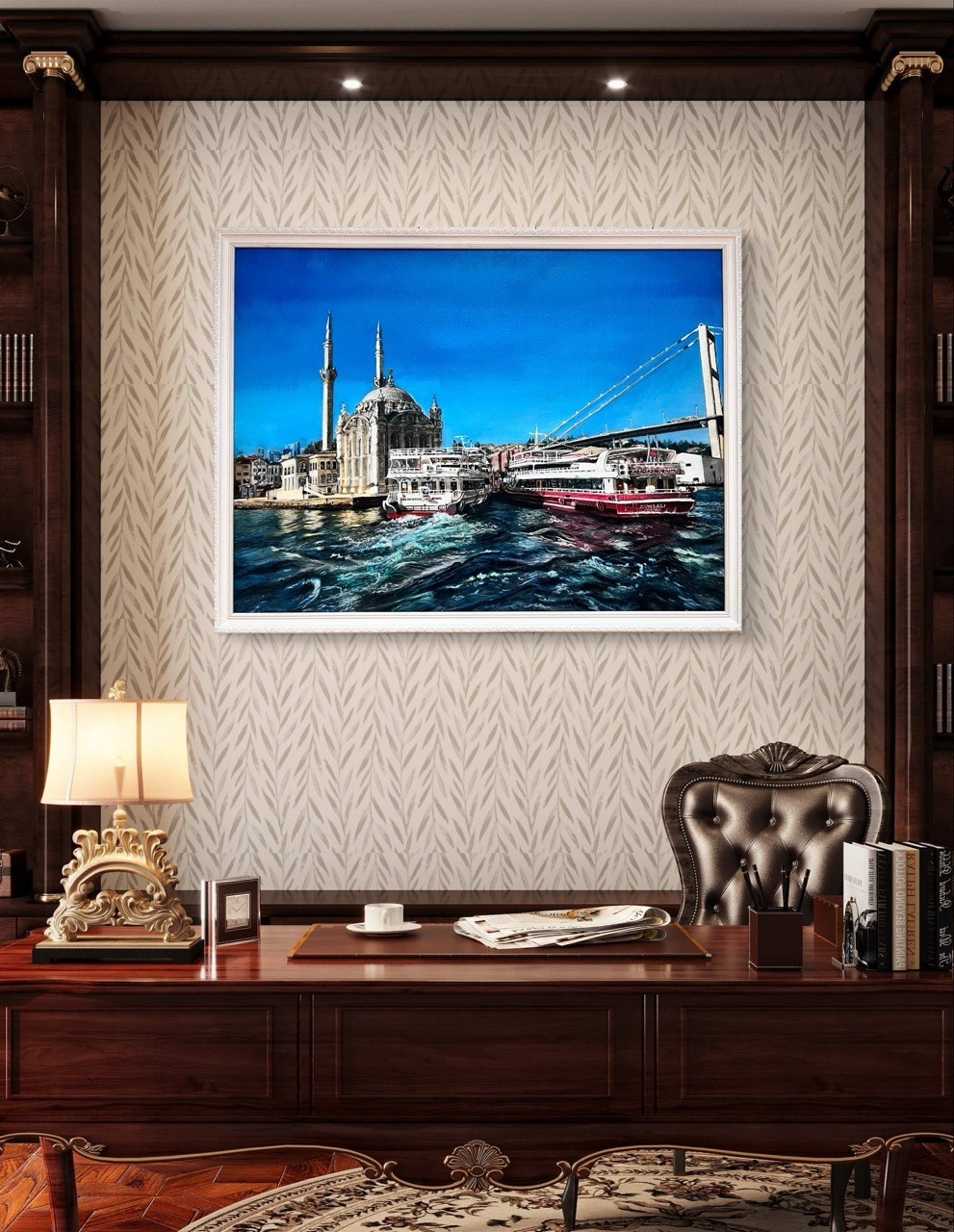 Серия «Города — великие творения рук человеческих». Картины пейзаж