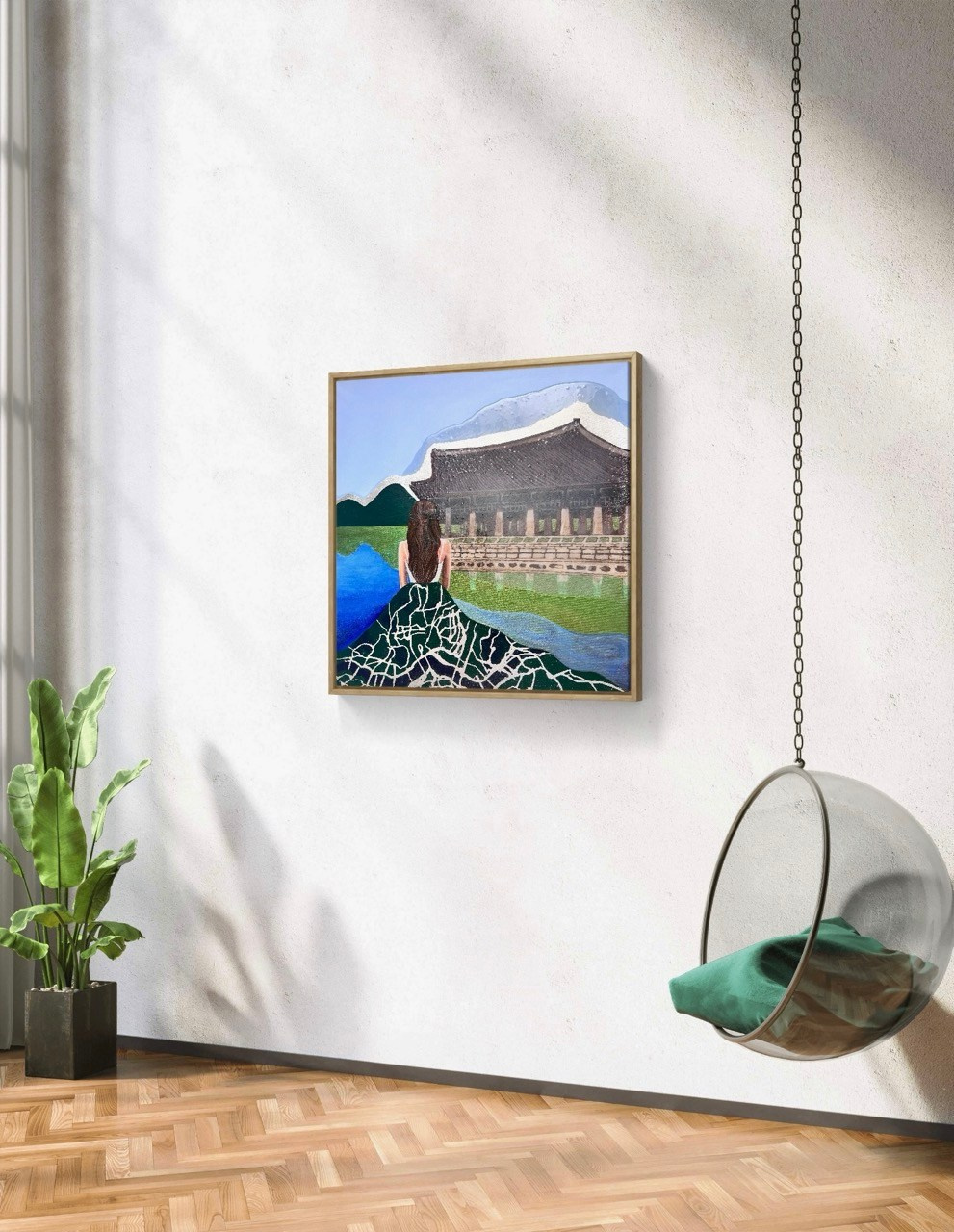 Серия «Волшебница Изумрудного Востока». Картины пейзаж