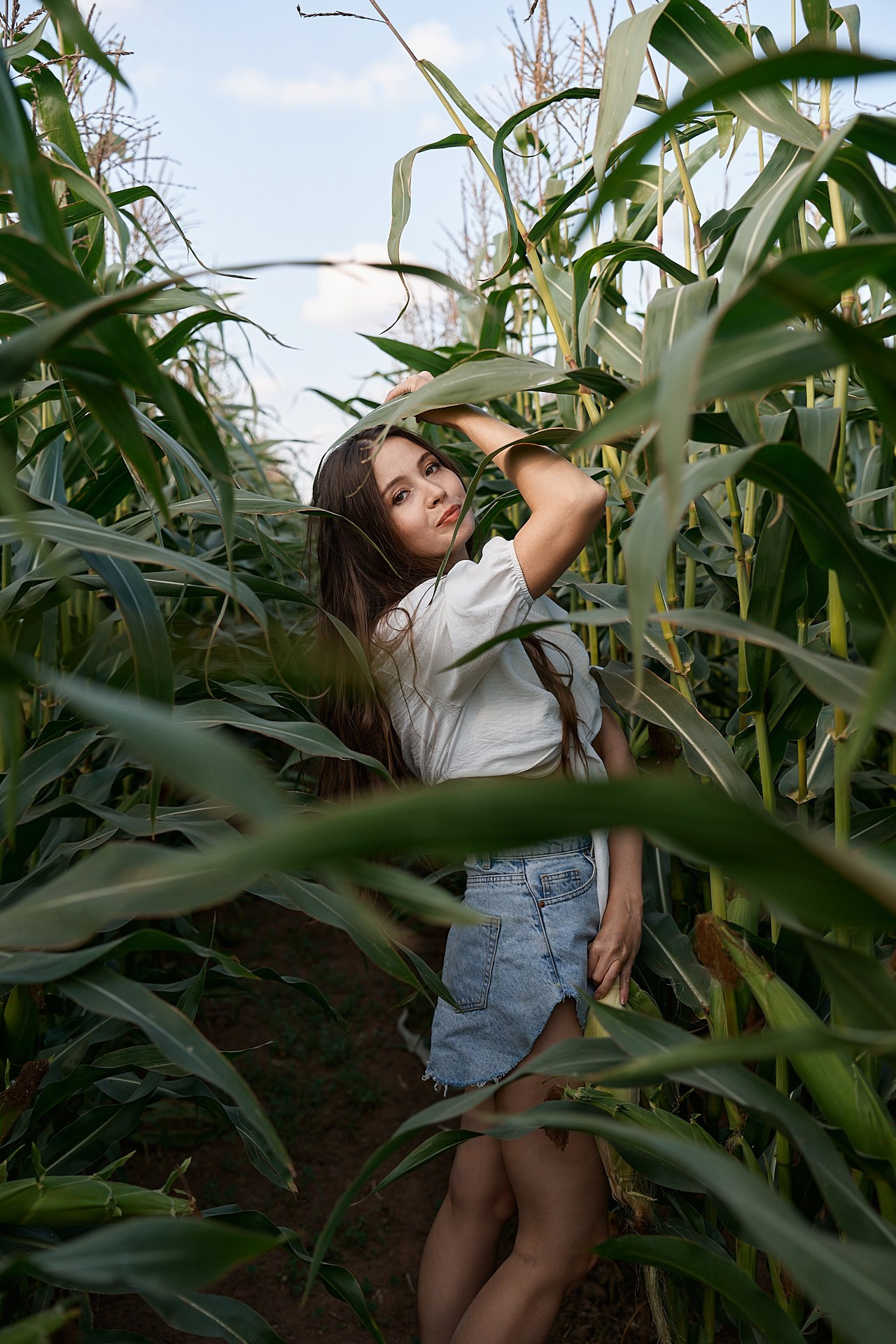 София в кукурузе. Репортажный фотограф в Кирове Сергей Дудин