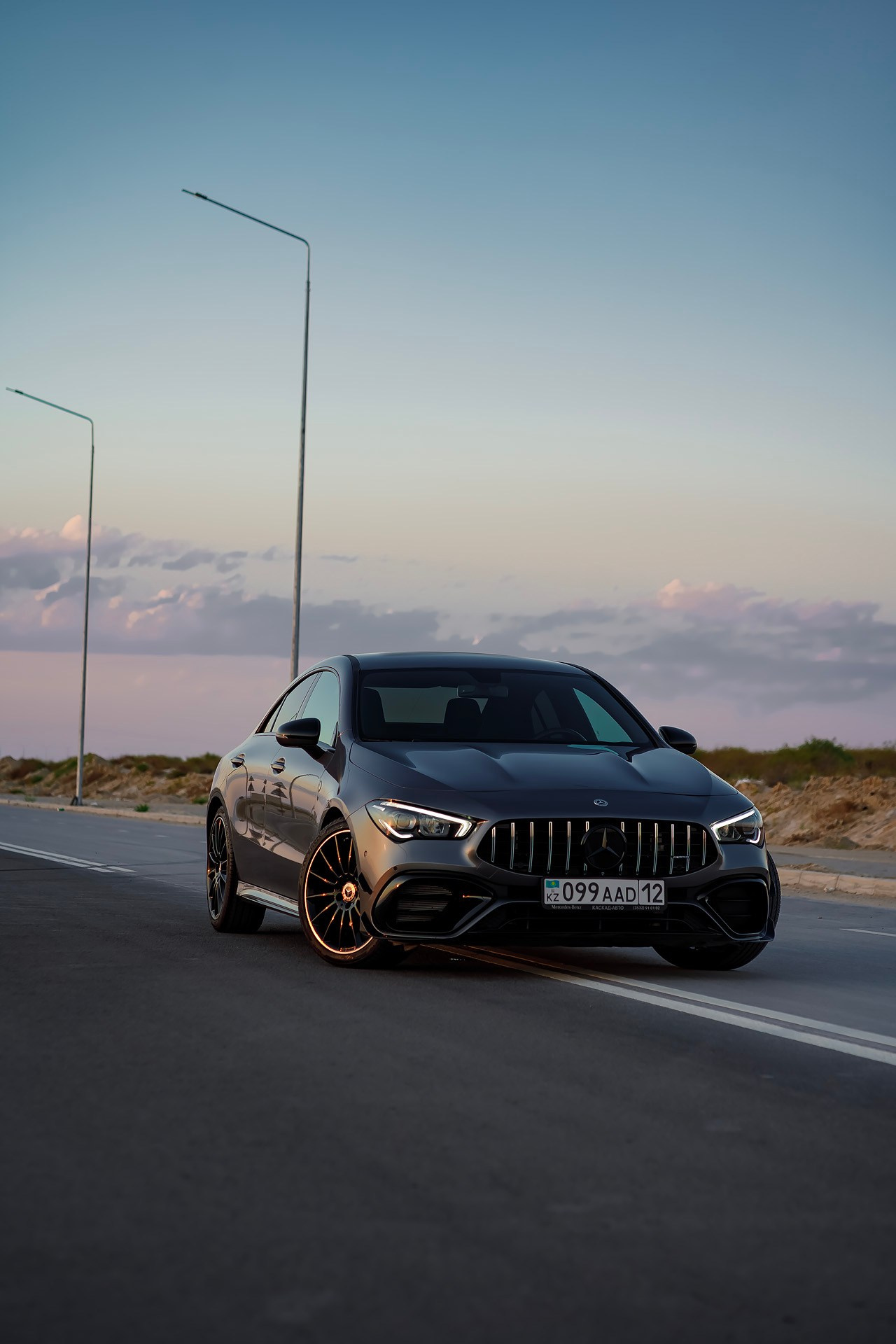 Mercedes CLA AMG. Романовский Илья
