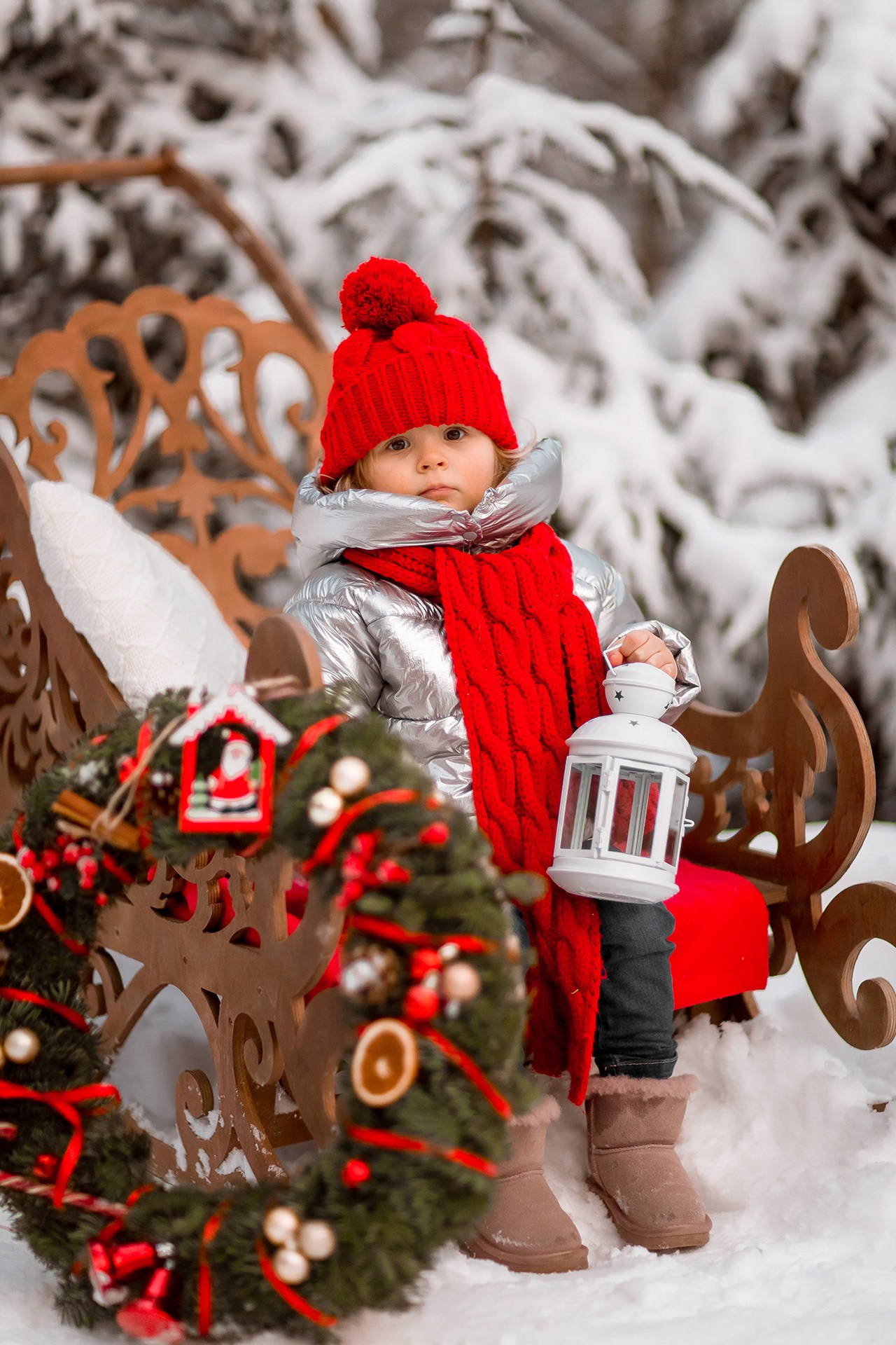 Зимние фотосессии. Katerina Schastlivaya