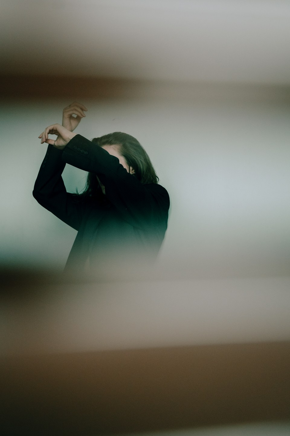 Фотография через дверную скважину