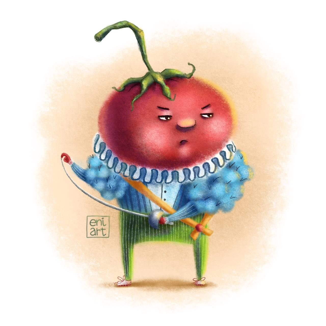 Овощная серия, сеньор-помидор