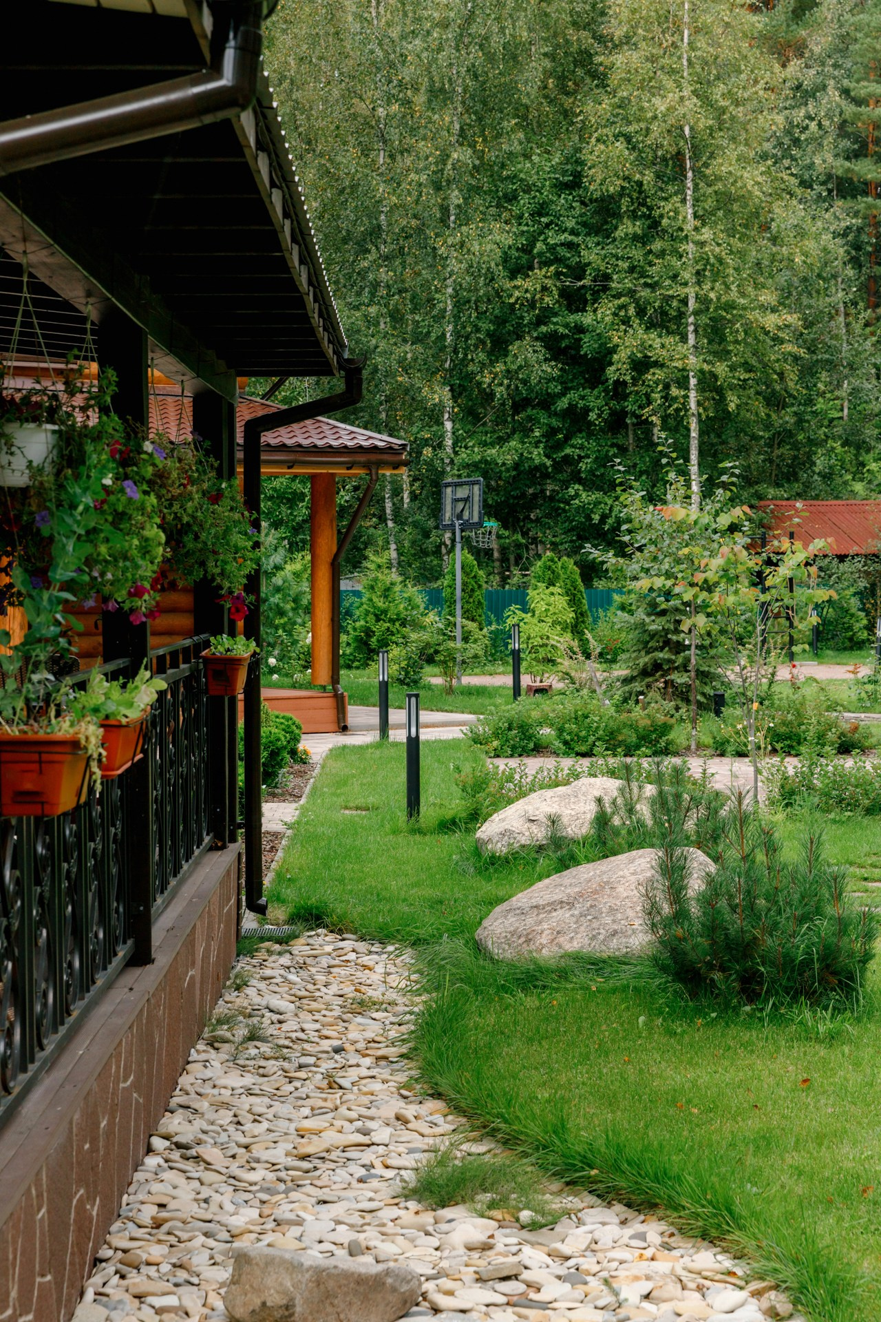 Загородный дом. Ландшафтный дизайн. Репортажный фотограф в Санкт-Петербурге Жолудев Владислав