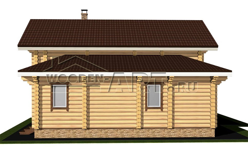 «Журавлево» 182 кв. м. Проекты деревянных домов