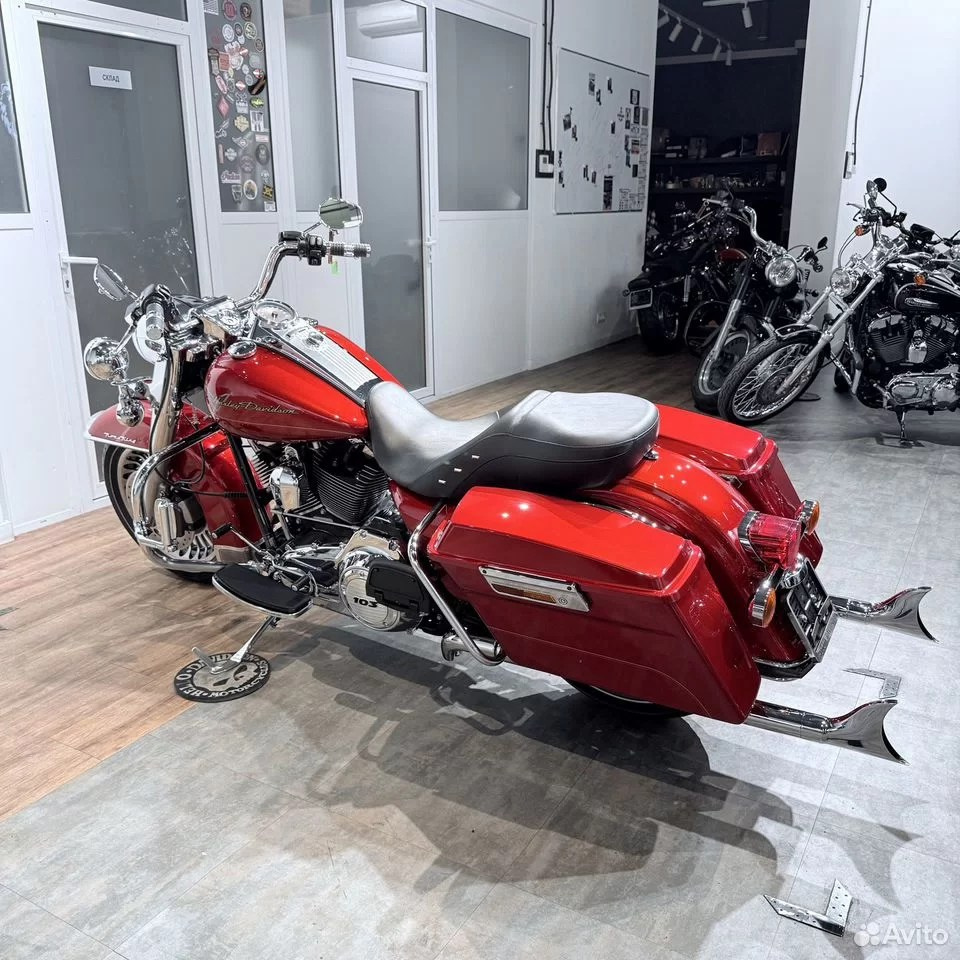 2013 Road Кing 103 АВS Red Cherry Реarl. Hello Davidson, Москва. Только хорошие мотоциклы…