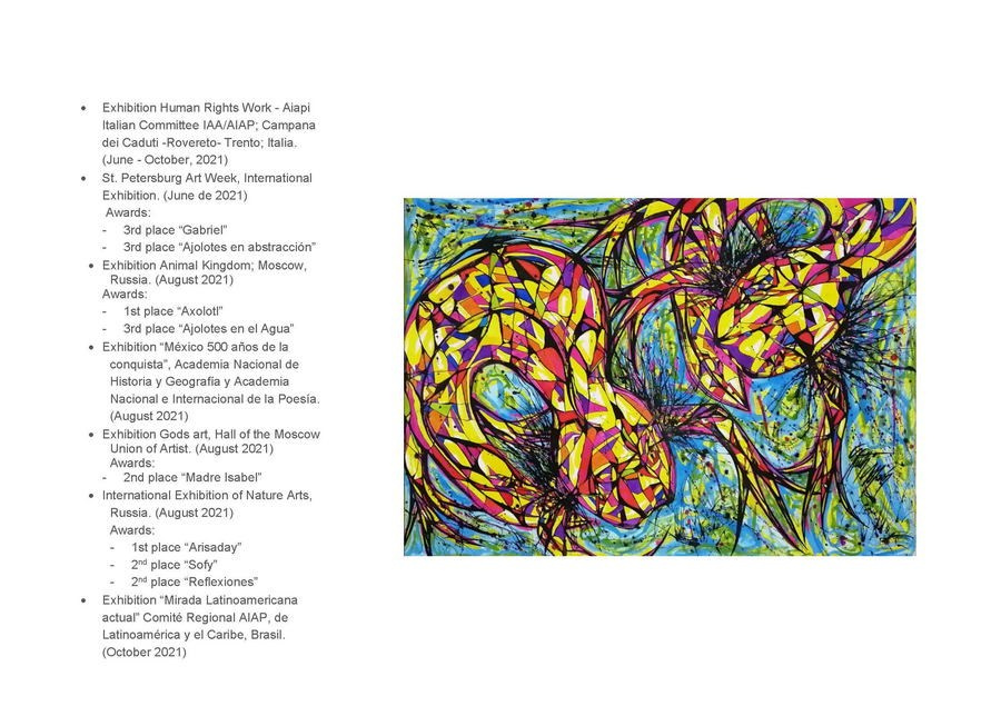 Ruth López Hernández. Галерея участников Российской Премии Искусств