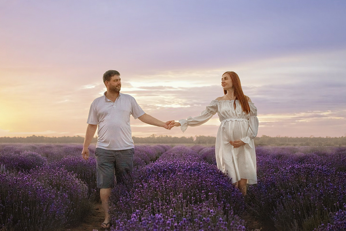 Лавандовые поля. Фотограф в Волгодонске Елена Орешкина