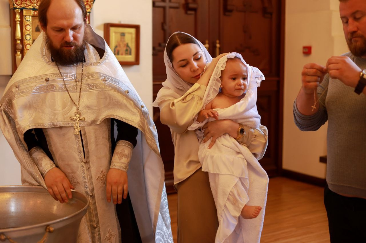Таинство Крещения. Семейный и Детский фотограф в Краснодаре Дарья Насаченко