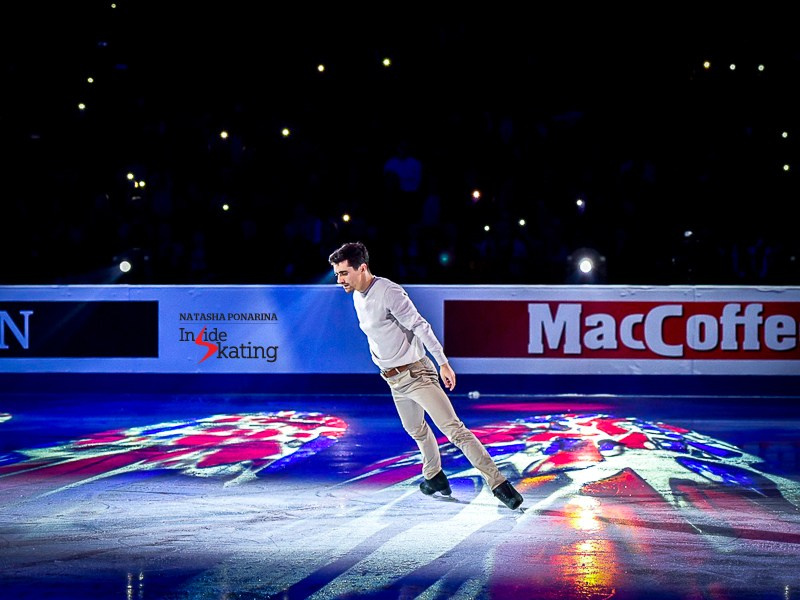 Javier Fernandez ECH 2019 Gala. Russian figure skating photographer from Saint-Petersburg