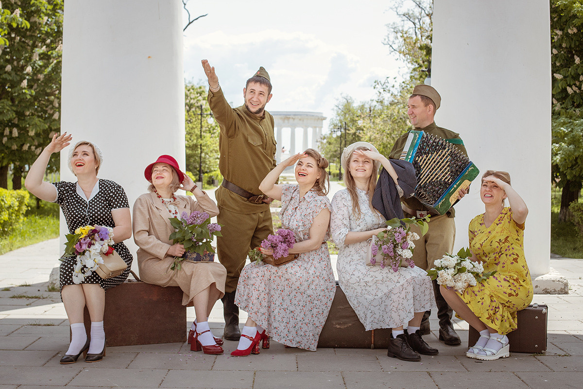 Весна 45го года. Фотограф в Волгодонске Елена Орешкина