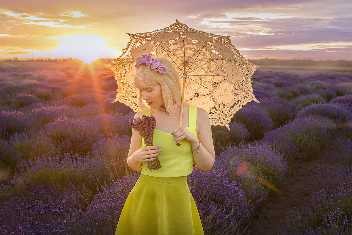 Лавандовые поля. Фотограф в Волгодонске Елена Орешкина