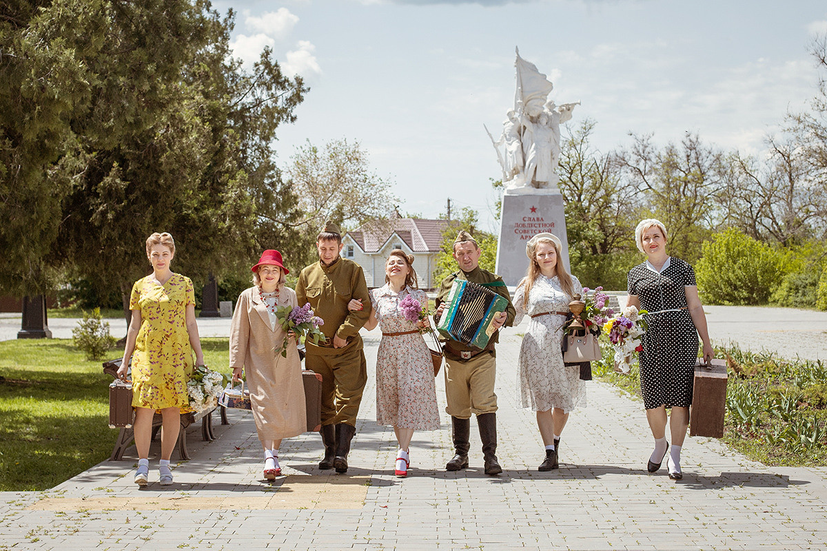 Весна 45го года. Фотограф в Волгодонске Елена Орешкина