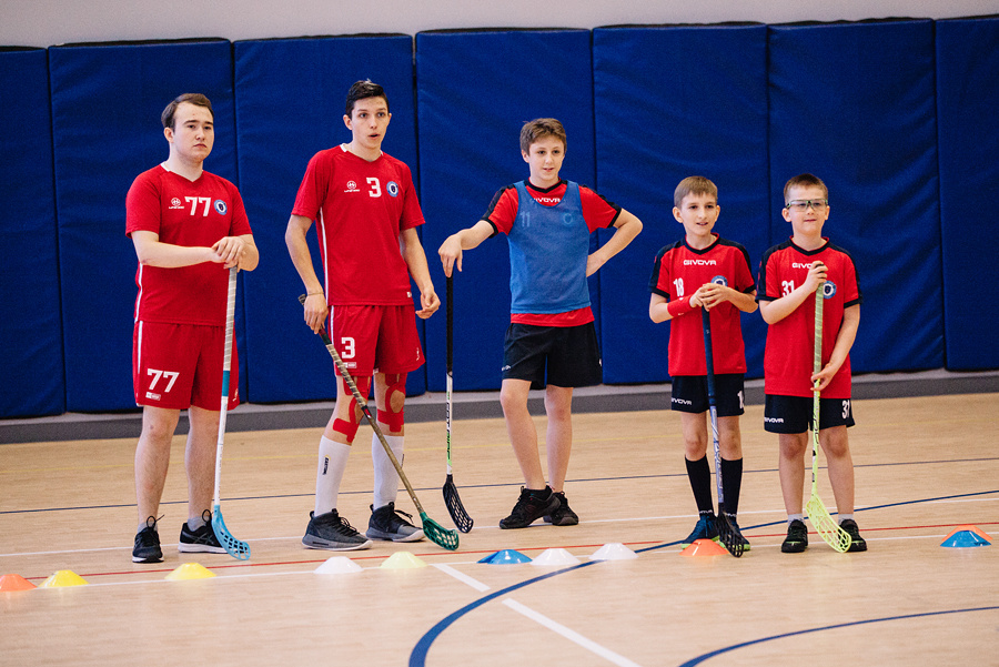 Чемпионат по флорболу. Фотограф Михаил Ряховский