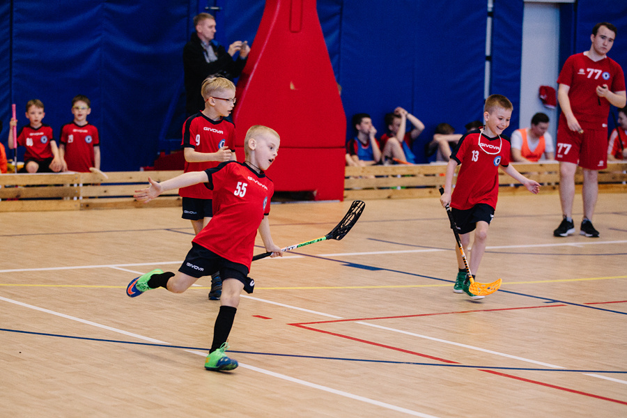 Чемпионат по флорболу. Фотограф Михаил Ряховский