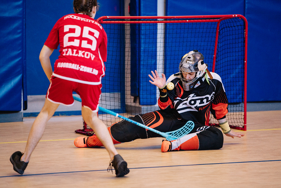 Чемпионат по флорболу. Фотограф Михаил Ряховский
