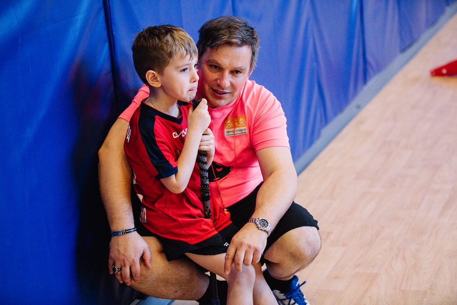 Чемпионат по флорболу. Фотограф Михаил Ряховский