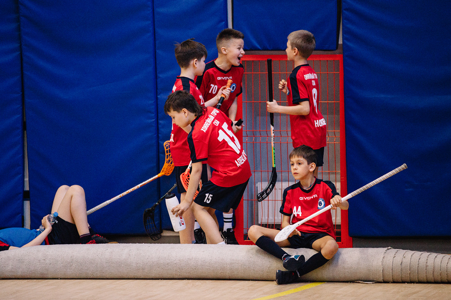 Чемпионат по флорболу. Фотограф Михаил Ряховский