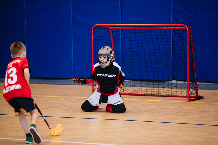 Чемпионат по флорболу. Фотограф Михаил Ряховский