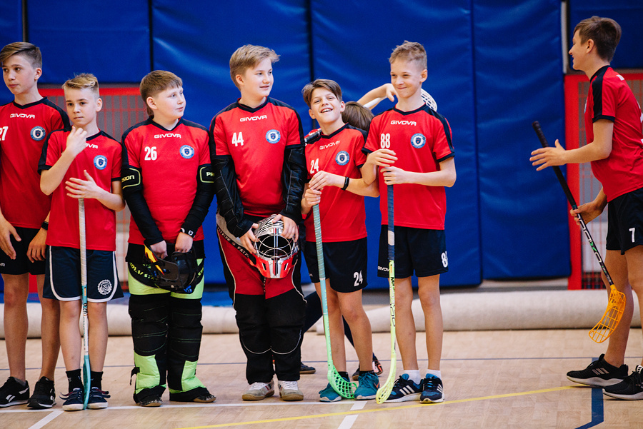 Чемпионат по флорболу. Фотограф Михаил Ряховский