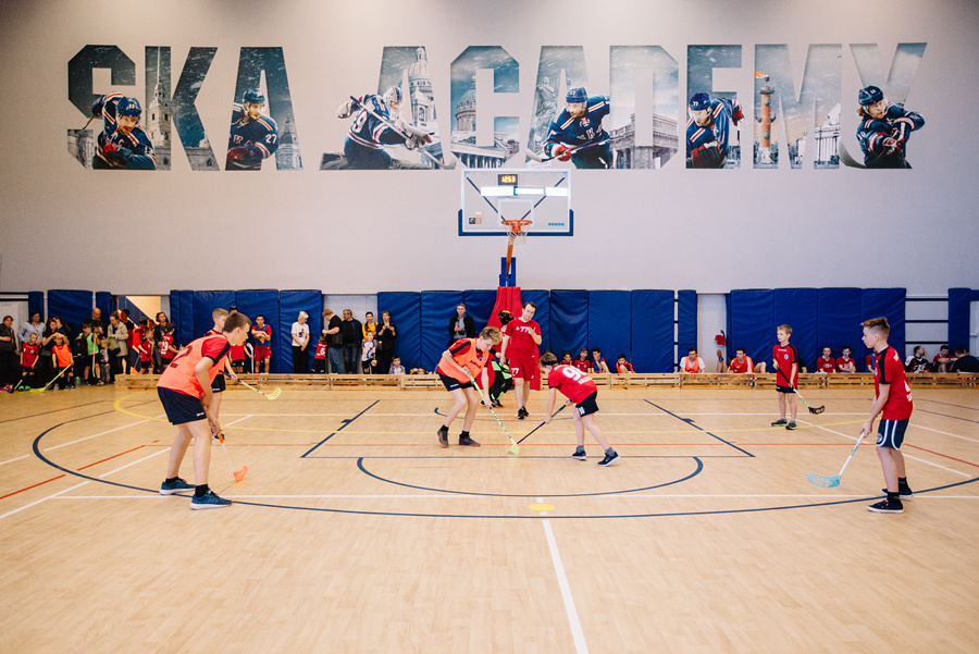 Чемпионат по флорболу. Фотограф Михаил Ряховский