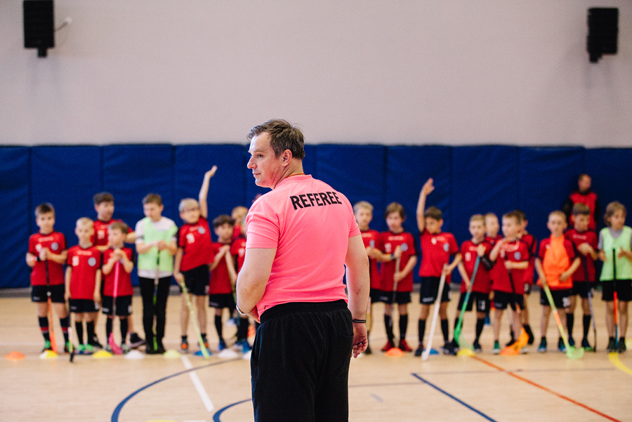 Чемпионат по флорболу. Фотограф Михаил Ряховский
