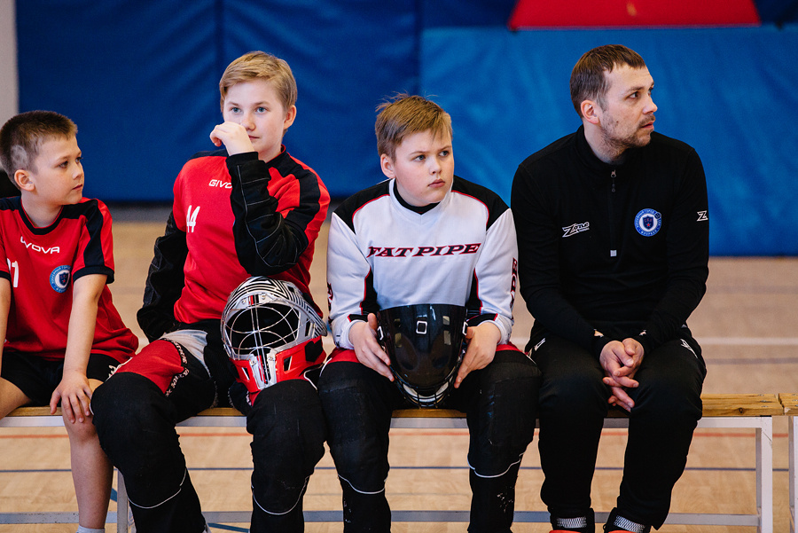 Чемпионат по флорболу. Фотограф Михаил Ряховский