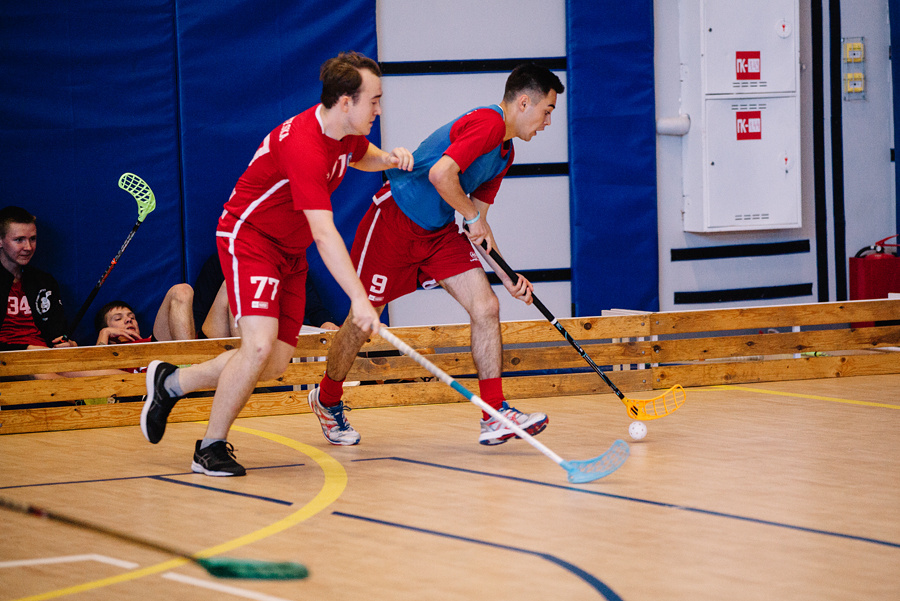 Чемпионат по флорболу. Фотограф Михаил Ряховский