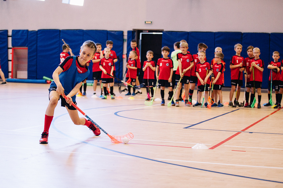 Чемпионат по флорболу. Фотограф Михаил Ряховский