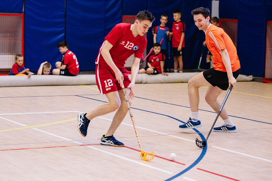 Чемпионат по флорболу. Фотограф Михаил Ряховский