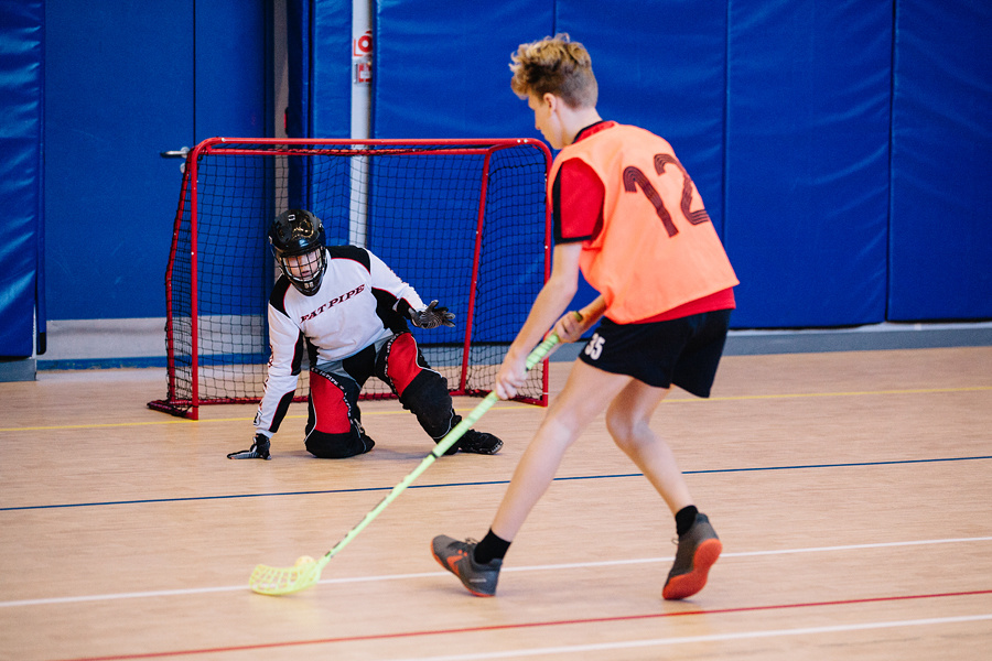 Чемпионат по флорболу. Фотограф Михаил Ряховский