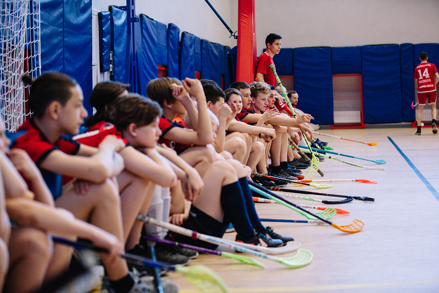 Чемпионат по флорболу. Фотограф Михаил Ряховский