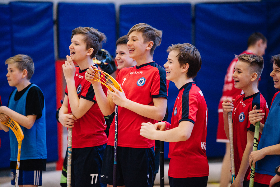 Чемпионат по флорболу. Фотограф Михаил Ряховский