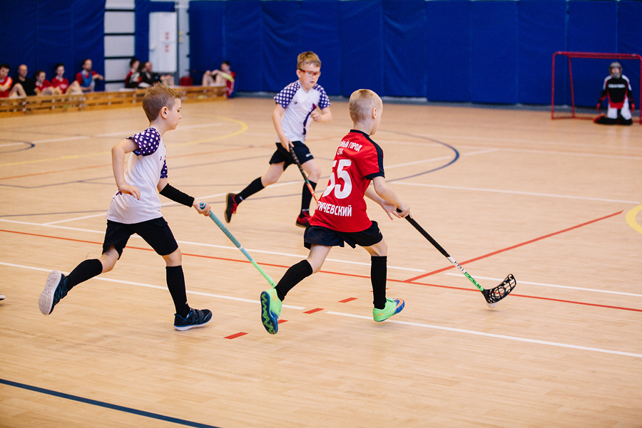 Чемпионат по флорболу. Фотограф Михаил Ряховский