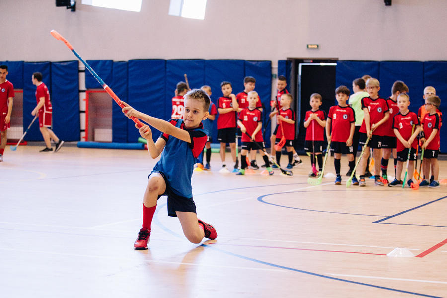 Чемпионат по флорболу. Фотограф Михаил Ряховский