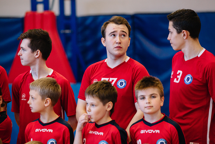 Чемпионат по флорболу. Фотограф Михаил Ряховский